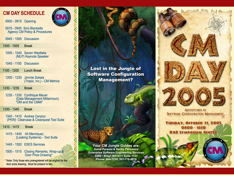 CM Day Trifold Brochure