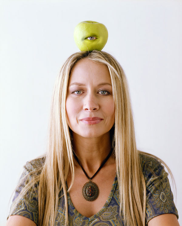 Eye Apple Woman